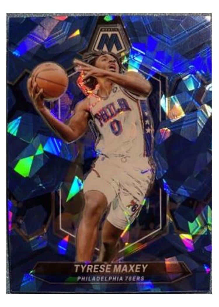 2023-24 Panini Mosaic Base Set Tyrese Maxey #79 card