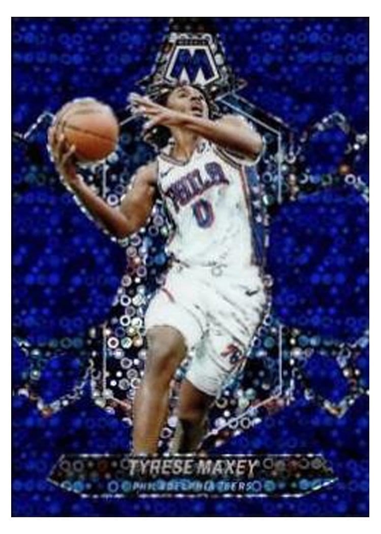 2023-24 Panini Mosaic Base Set Tyrese Maxey #79 card