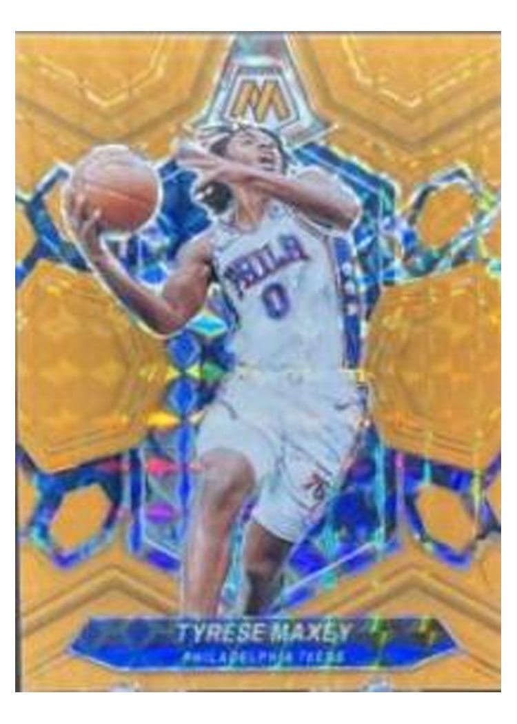 2023-24 Panini Mosaic Base Set Tyrese Maxey #79 card