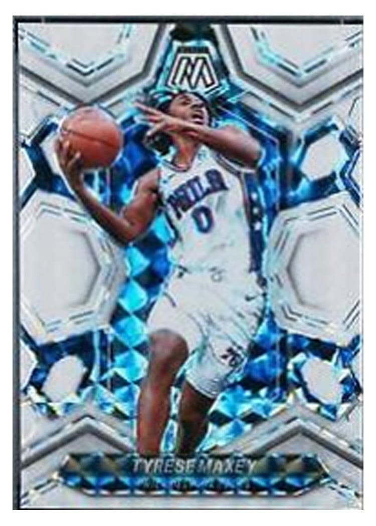 2023-24 Panini Mosaic Base Set Tyrese Maxey #79 card
