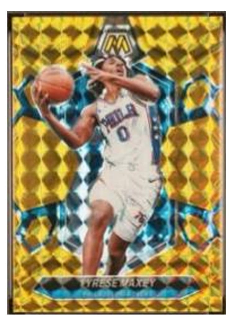 2023-24 Panini Mosaic Base Set Tyrese Maxey #79 card