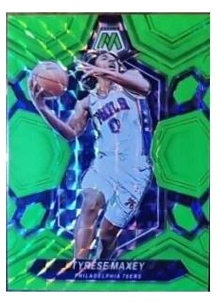 2023-24 Panini Mosaic Base Set Tyrese Maxey #79 card