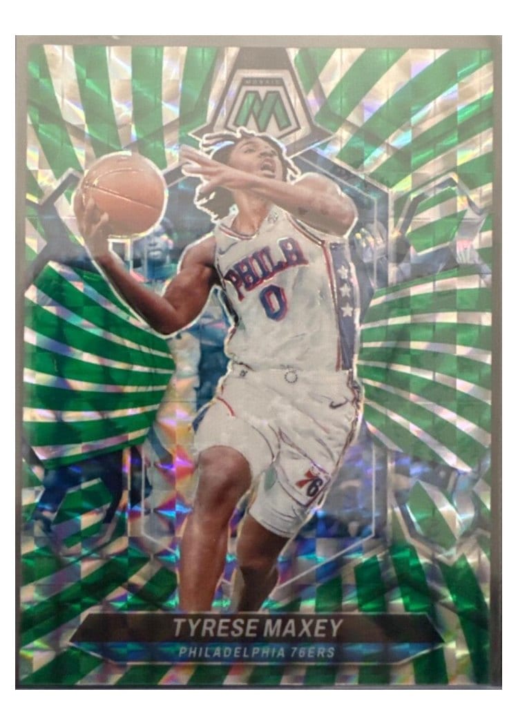 2023-24 Panini Mosaic Base Set Tyrese Maxey #79 card