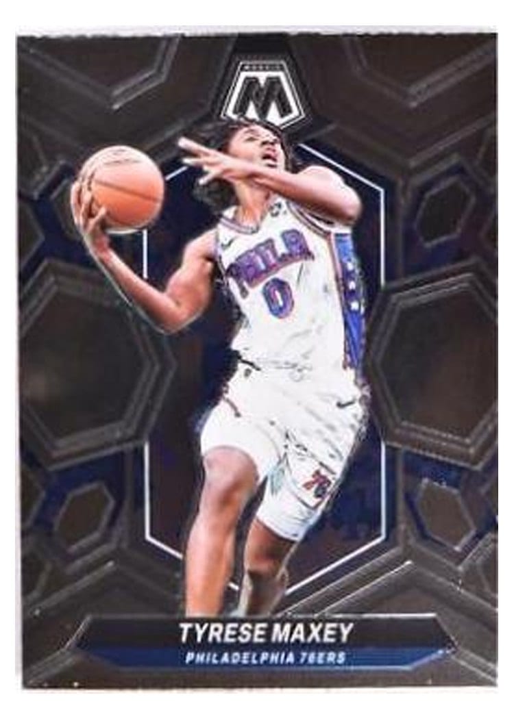 2023-24 Panini Mosaic Base Set Tyrese Maxey #79 card