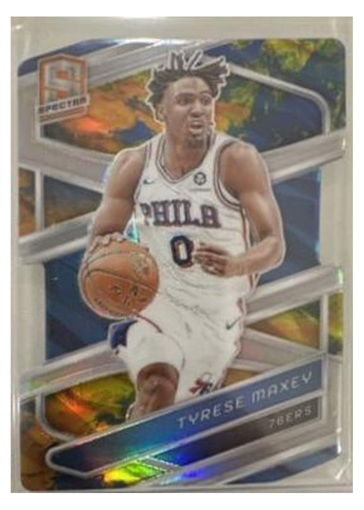 2023-24 Panini Spectra Base Set Tyrese Maxey #66 card