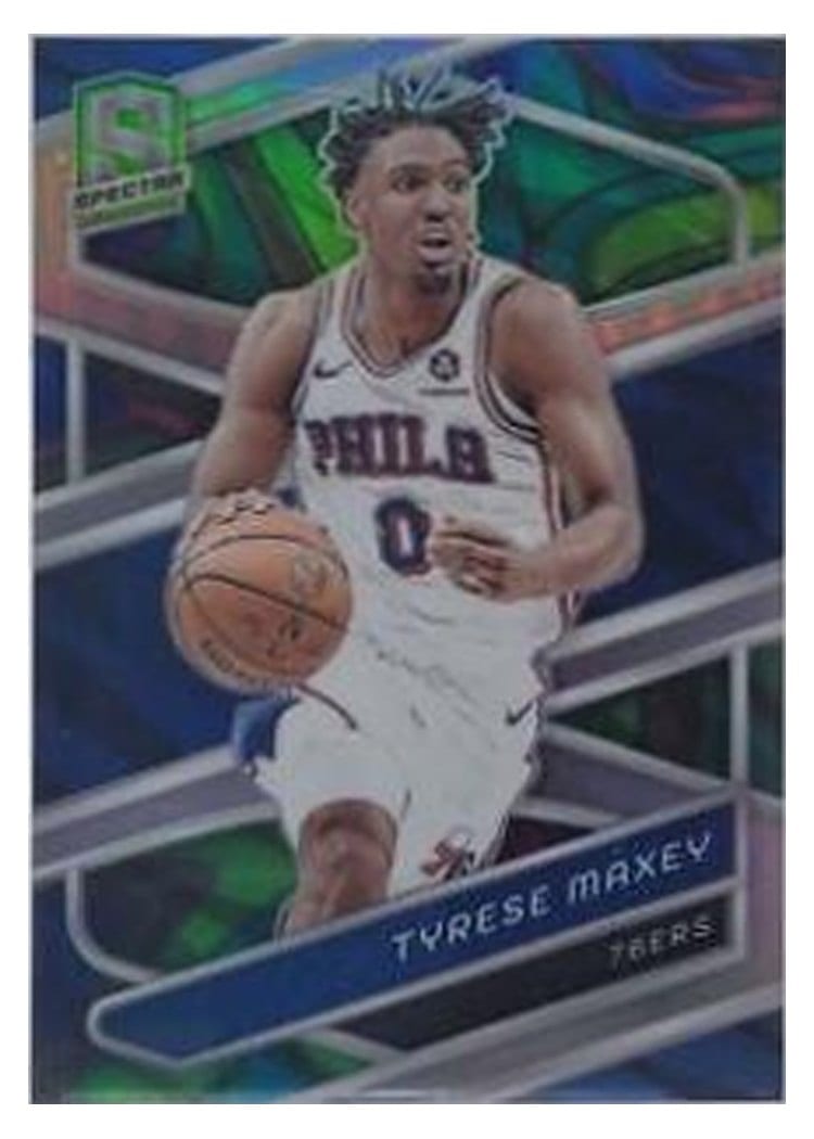 2023-24 Panini Spectra Base Set Tyrese Maxey #66 card