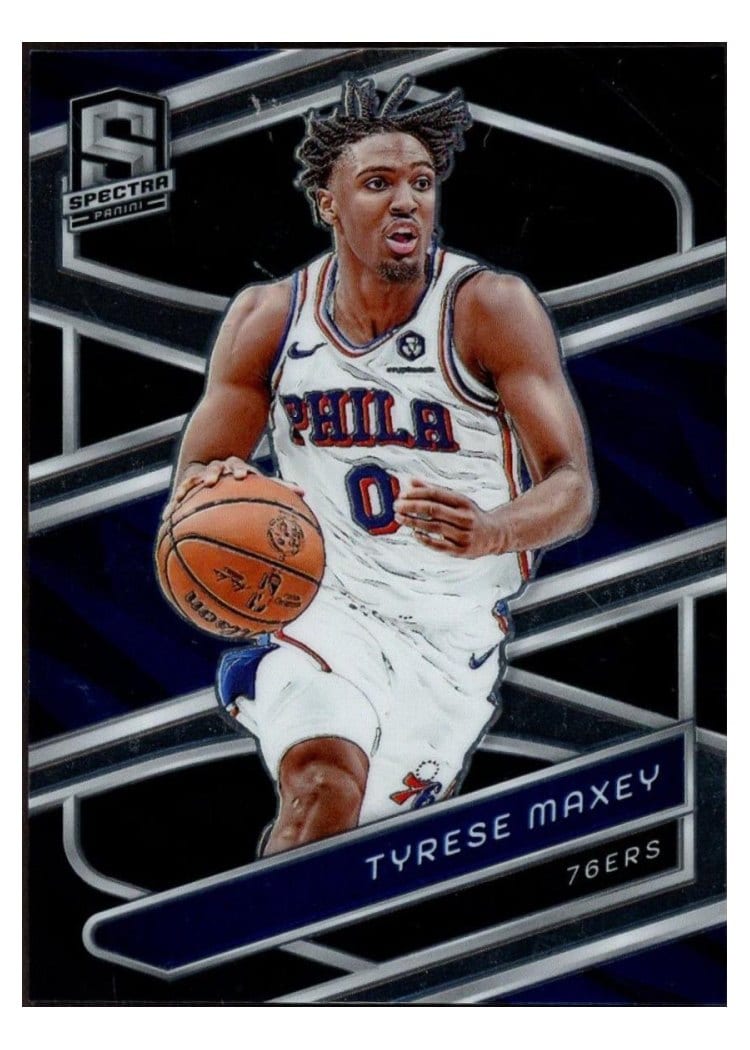 2023-24 Panini Spectra Base Set Tyrese Maxey #66 card