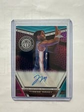 2023-24 Topps Chrome Certified Autographs Tyrese Maxey #CA-TM card
