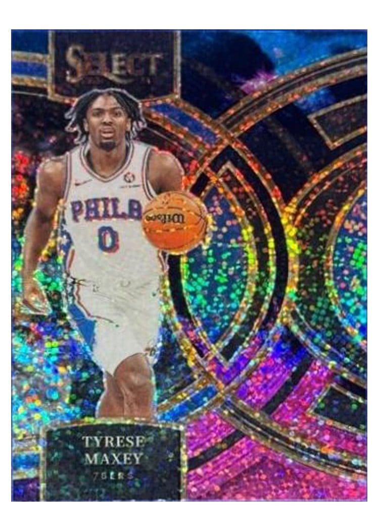 2023 Panini Select Tyrese Maxey #157 card