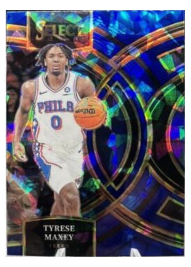 2023 Panini Select Tyrese Maxey #157 card