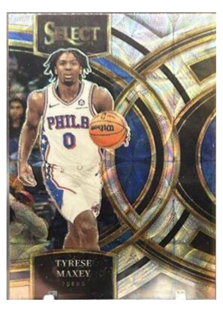 2023 Panini Select Tyrese Maxey #157 card