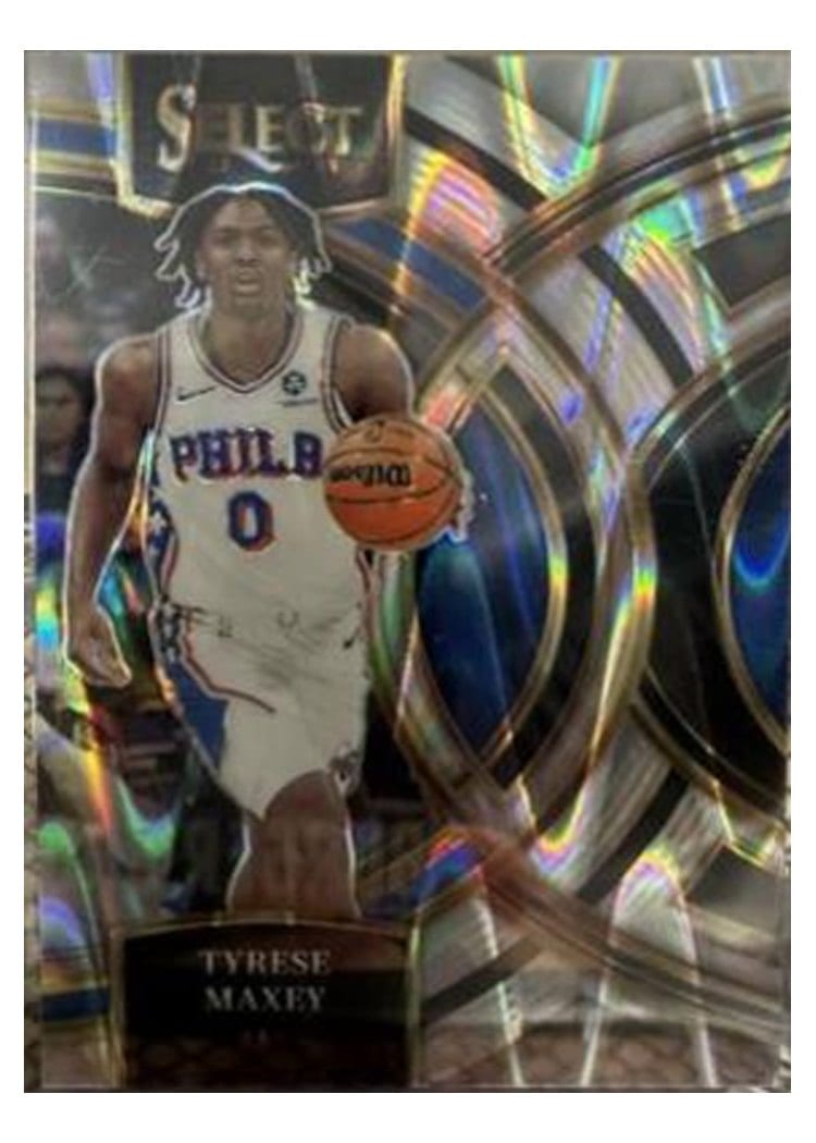2023 Panini Select Tyrese Maxey #157 card