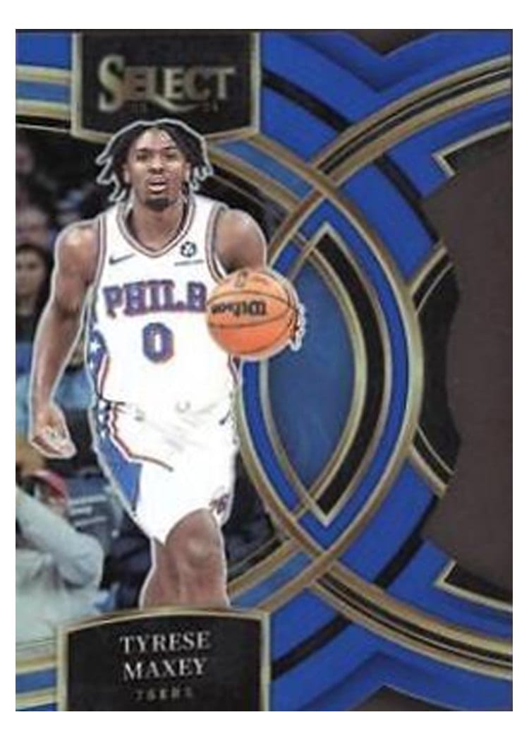 2023 Panini Select Tyrese Maxey #157 card