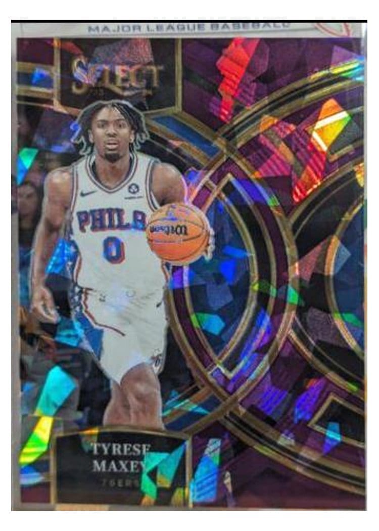 2023 Panini Select Tyrese Maxey #157 card