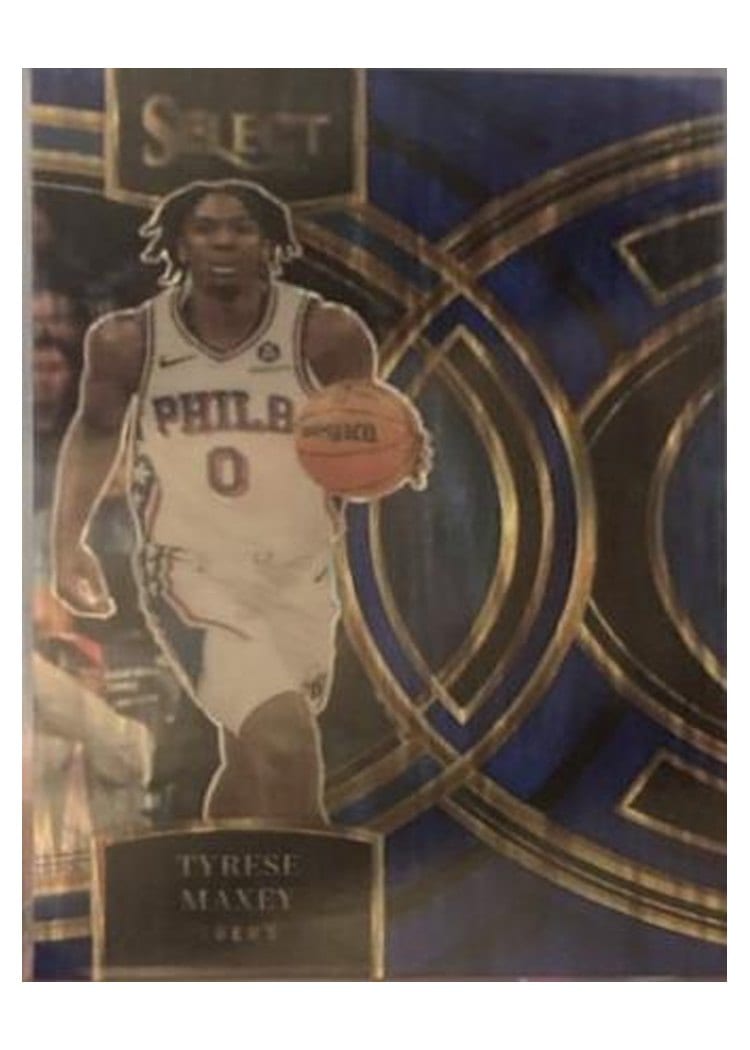 2023 Panini Select Tyrese Maxey #157 card