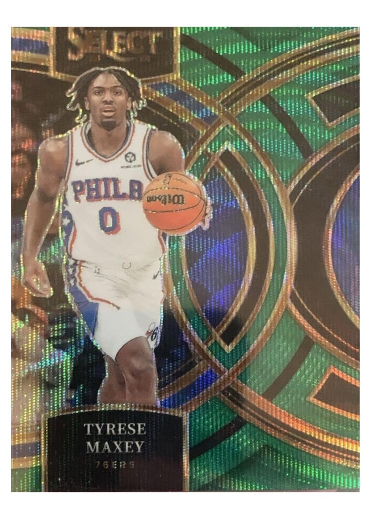 2023 Panini Select Tyrese Maxey #157 card