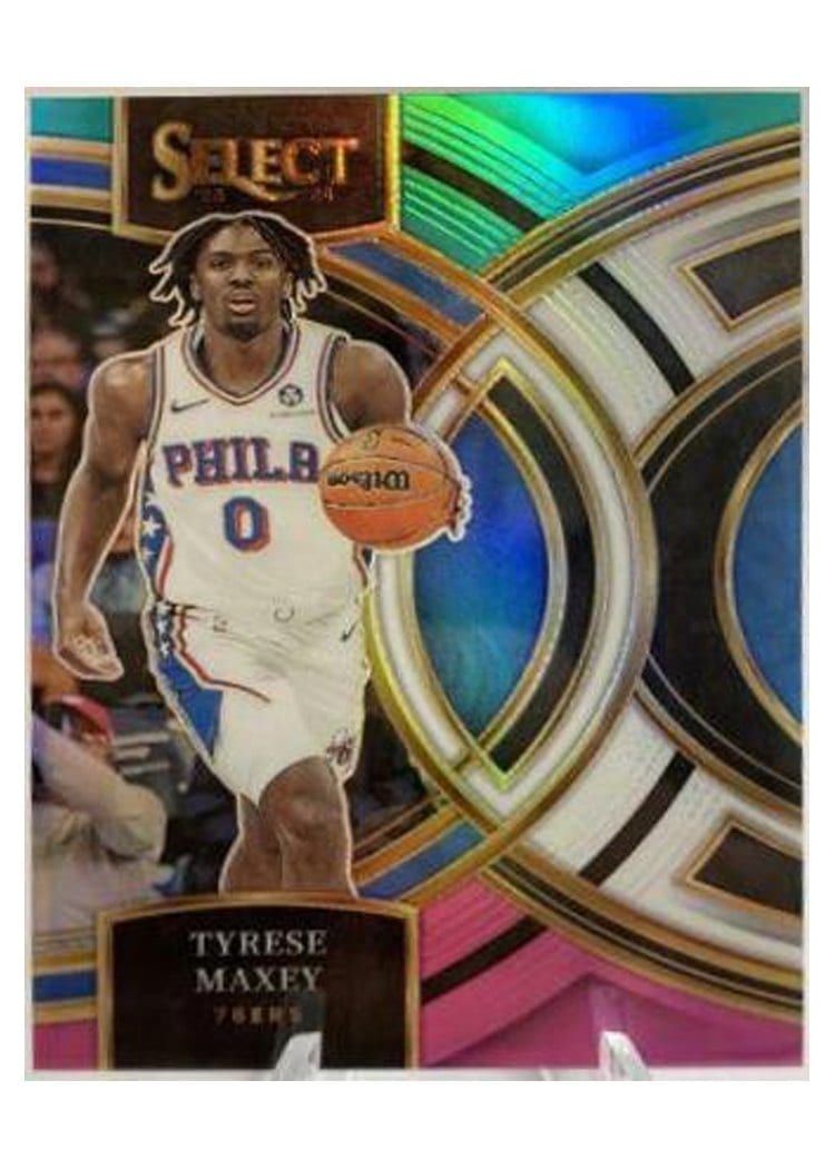2023 Panini Select Tyrese Maxey #157 card