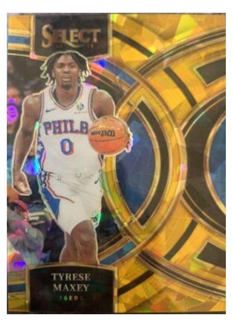 2023 Panini Select Tyrese Maxey #157 card
