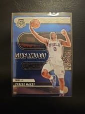 2024-25 Panini Mosaic Give and Go Tyrese Maxey #12 card