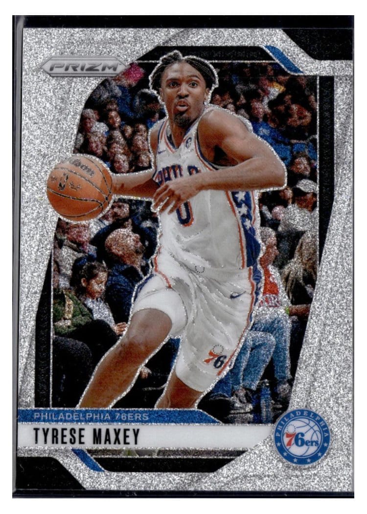 2024-25 Panini Prizm Base Set Tyrese Maxey #96 card