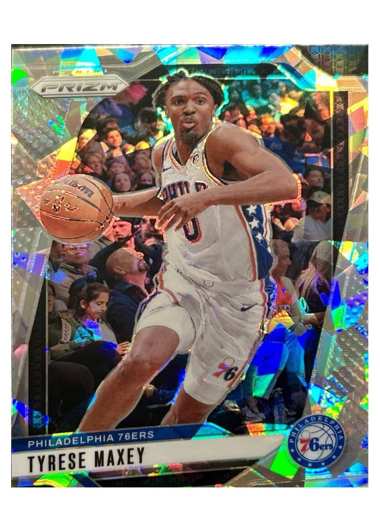 2024-25 Panini Prizm Base Set Tyrese Maxey #96 card