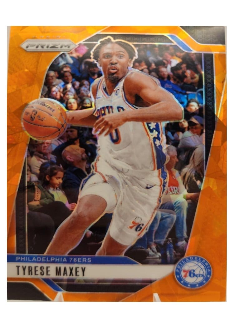 2024-25 Panini Prizm Base Set Tyrese Maxey #96 card