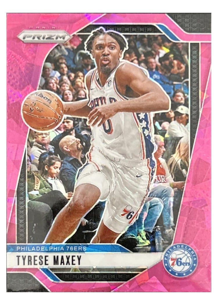 2024-25 Panini Prizm Base Set Tyrese Maxey #96 card