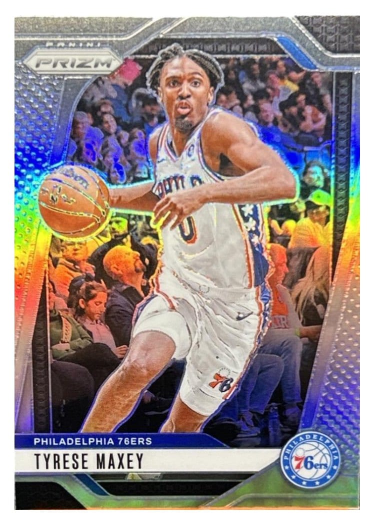 2024-25 Panini Prizm Base Set Tyrese Maxey #96 card