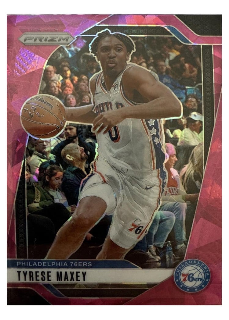 2024-25 Panini Prizm Base Set Tyrese Maxey #96 card