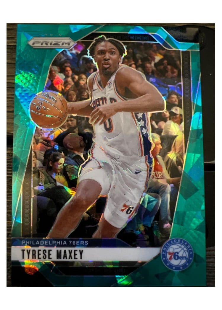 2024-25 Panini Prizm Base Set Tyrese Maxey #96 card