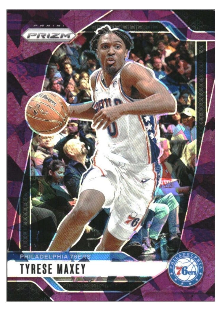 2024-25 Panini Prizm Base Set Tyrese Maxey #96 card