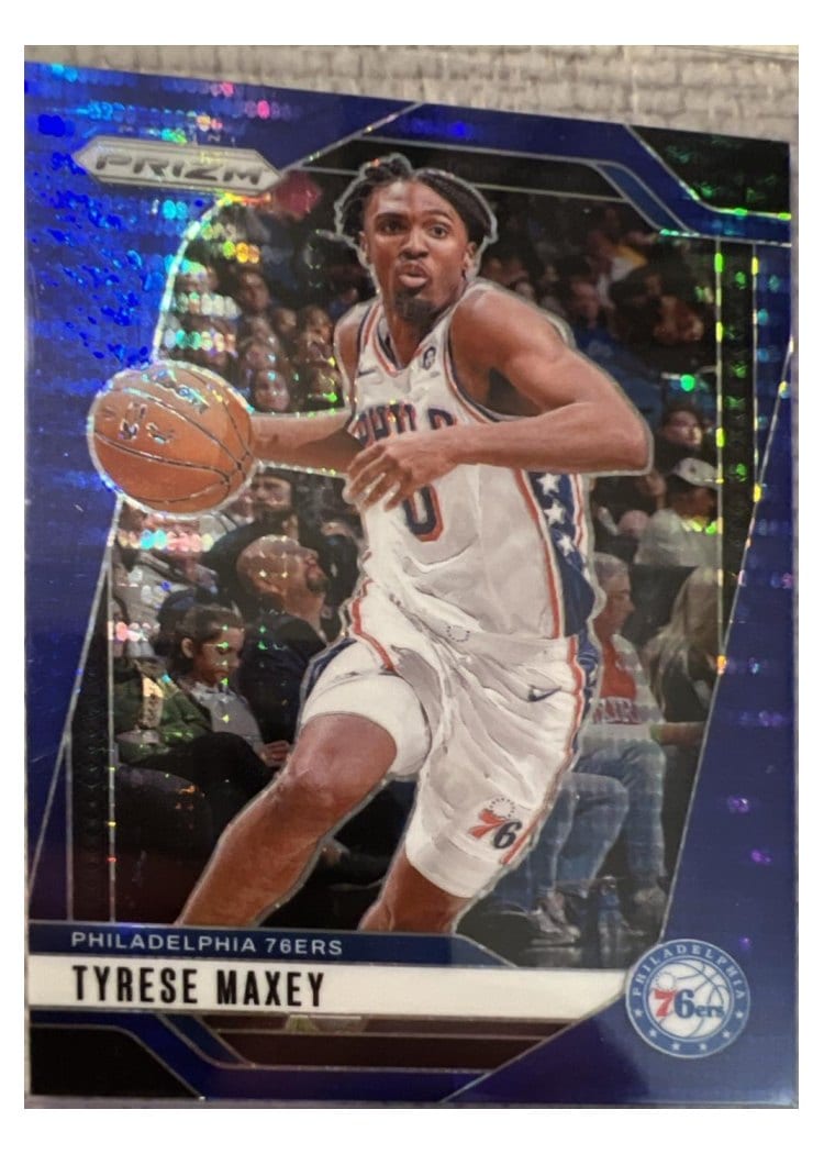 2024-25 Panini Prizm Base Set Tyrese Maxey #96 card