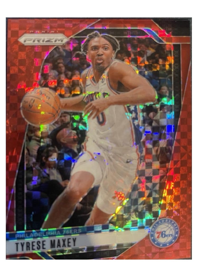2024-25 Panini Prizm Base Set Tyrese Maxey #96 card