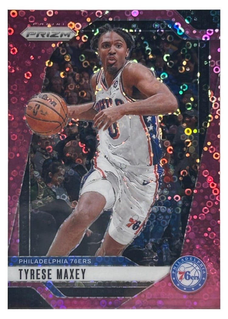 2024-25 Panini Prizm Base Set Tyrese Maxey #96 card
