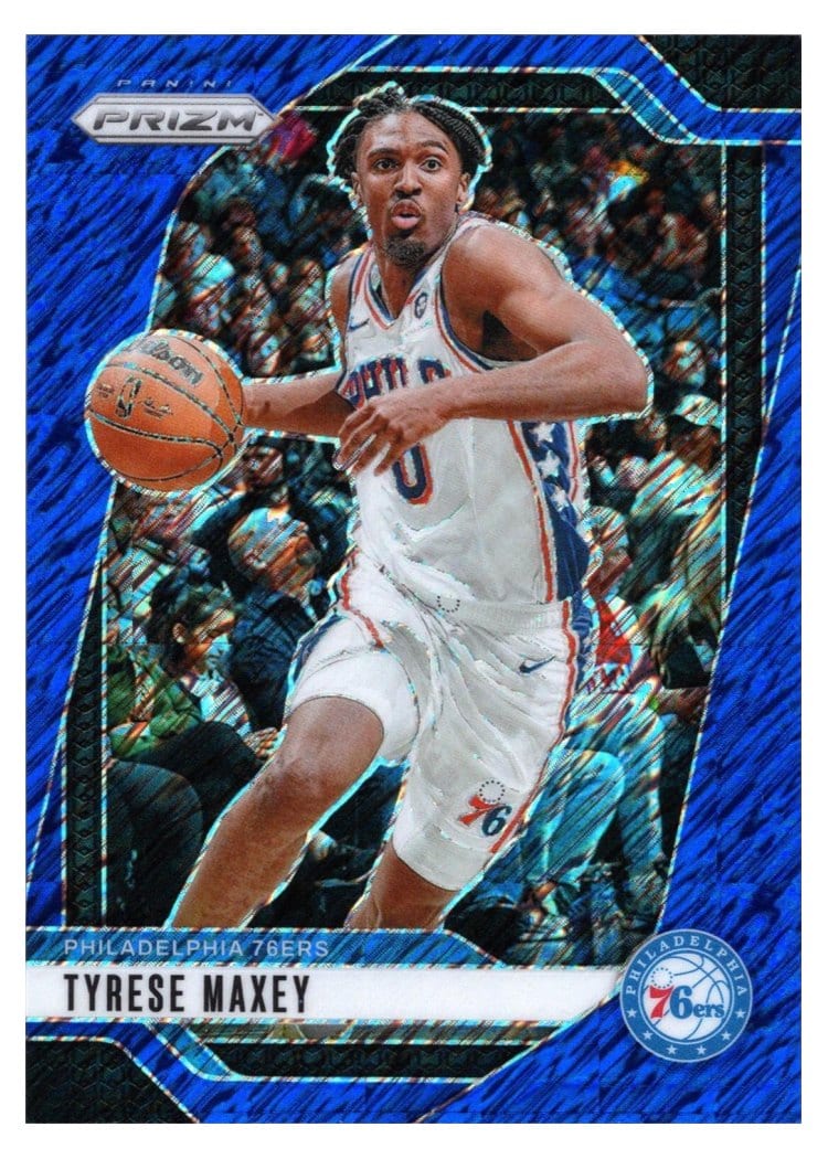 2024-25 Panini Prizm Base Set Tyrese Maxey #96 card
