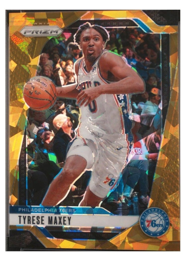 2024-25 Panini Prizm Base Set Tyrese Maxey #96 card
