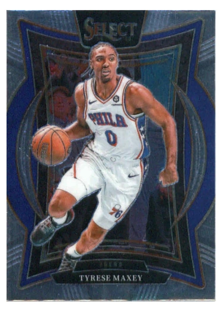 2024-25 Panini Select Base Set Tyrese Maxey #20 card