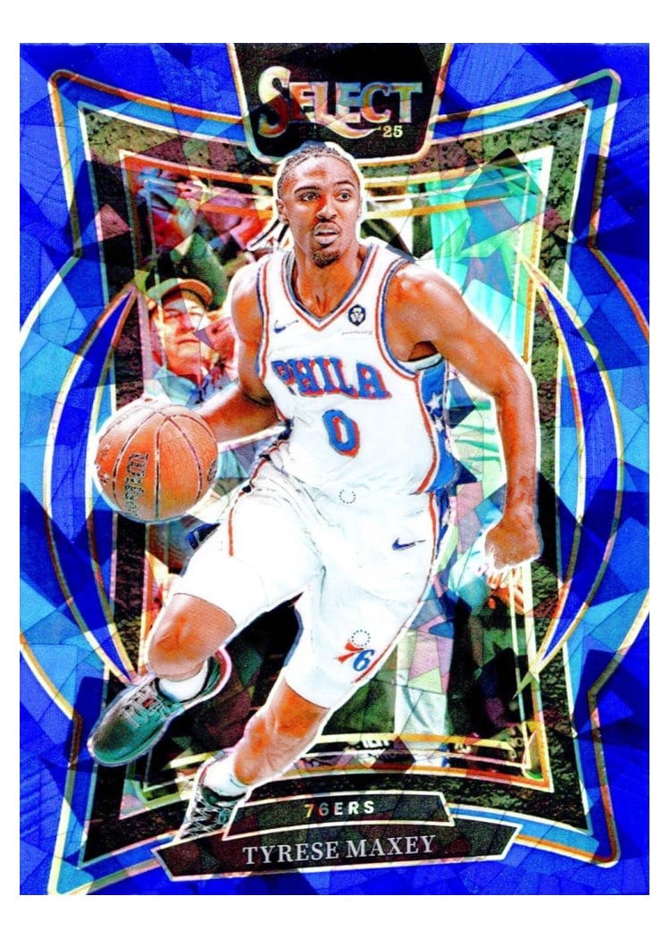 2024-25 Panini Select Base Set Tyrese Maxey #20 card