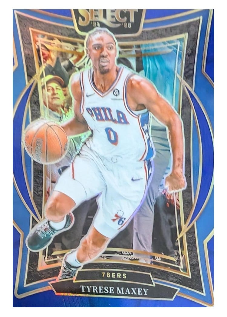 2024-25 Panini Select Base Set Tyrese Maxey #20 card