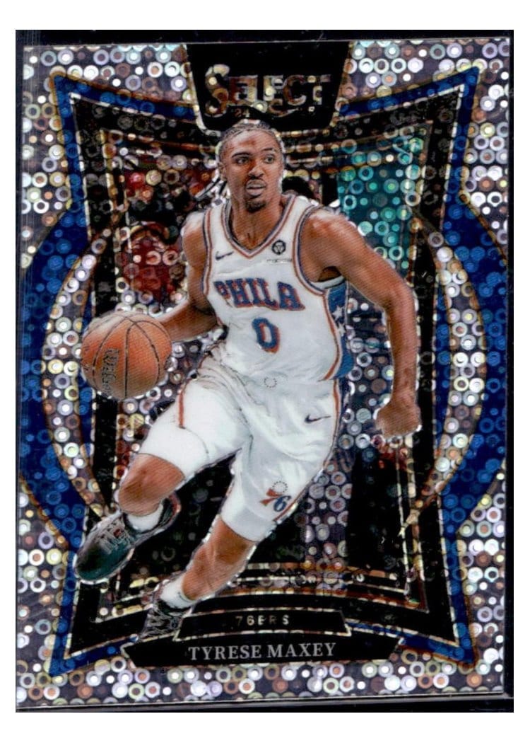 2024-25 Panini Select Base Set Tyrese Maxey #20 card
