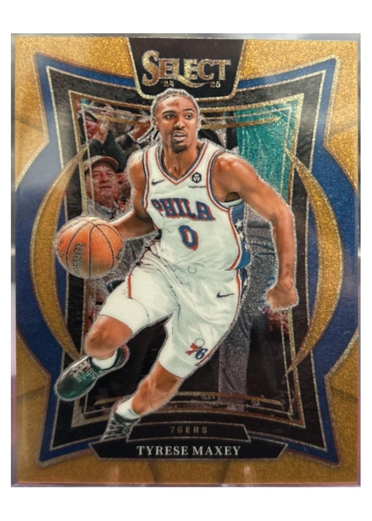 2024-25 Panini Select Base Set Tyrese Maxey #20 card