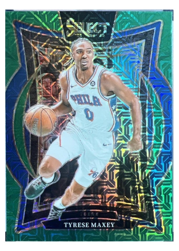 2024-25 Panini Select Base Set Tyrese Maxey #20 card