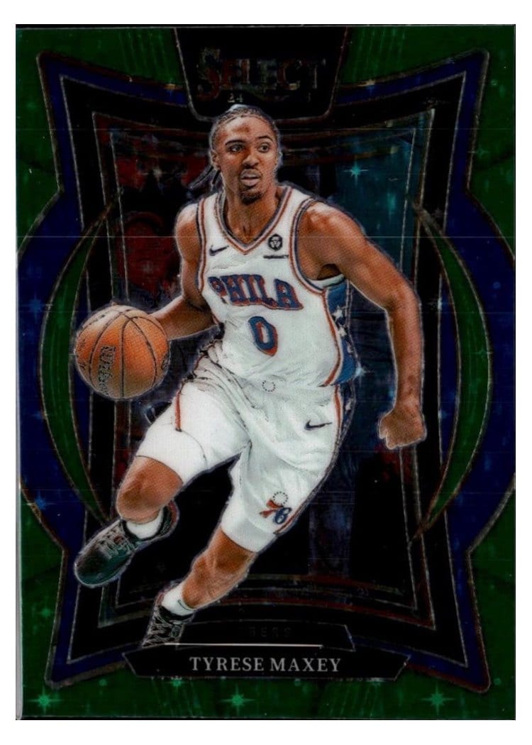 2024-25 Panini Select Base Set Tyrese Maxey #20 card