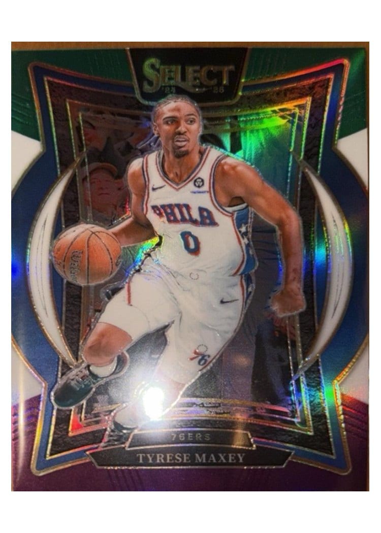 2024-25 Panini Select Base Set Tyrese Maxey #20 card