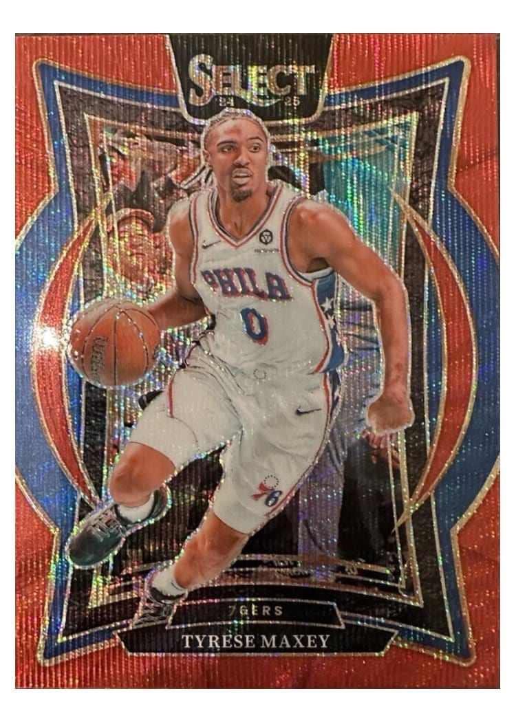 2024-25 Panini Select Base Set Tyrese Maxey #20 card