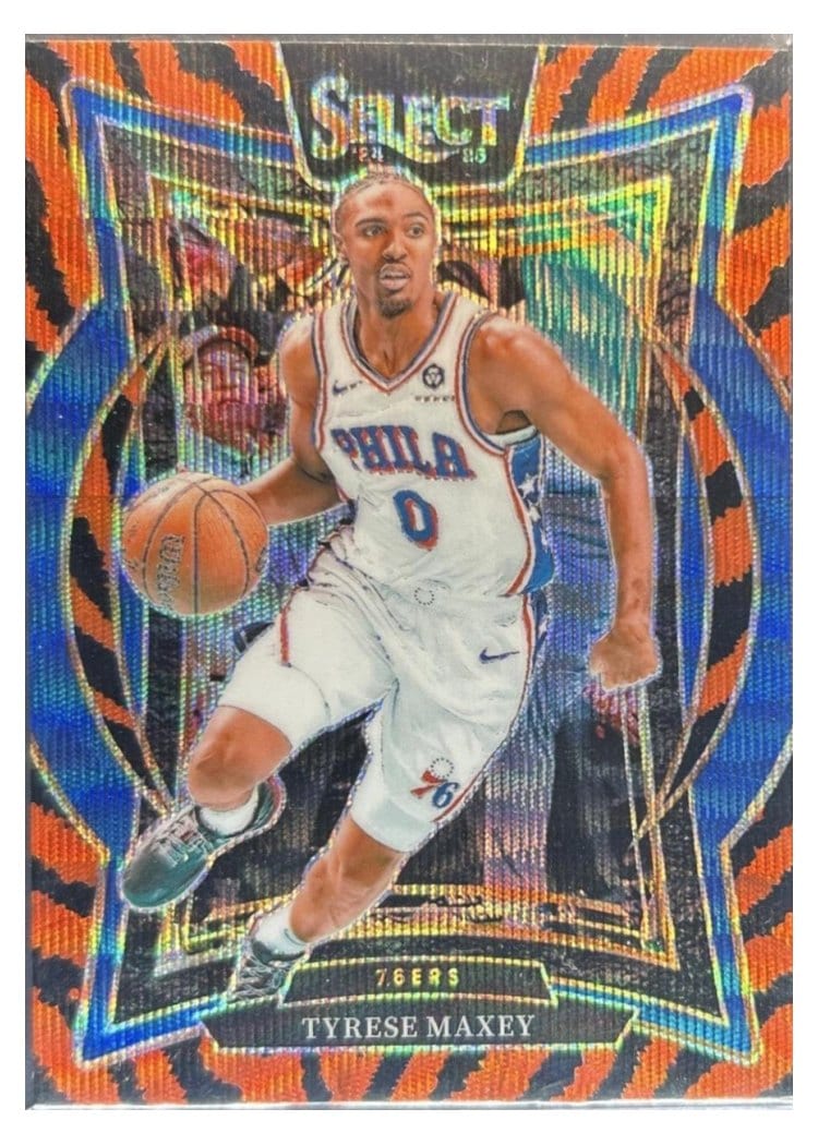 2024-25 Panini Select Base Set Tyrese Maxey #20 card