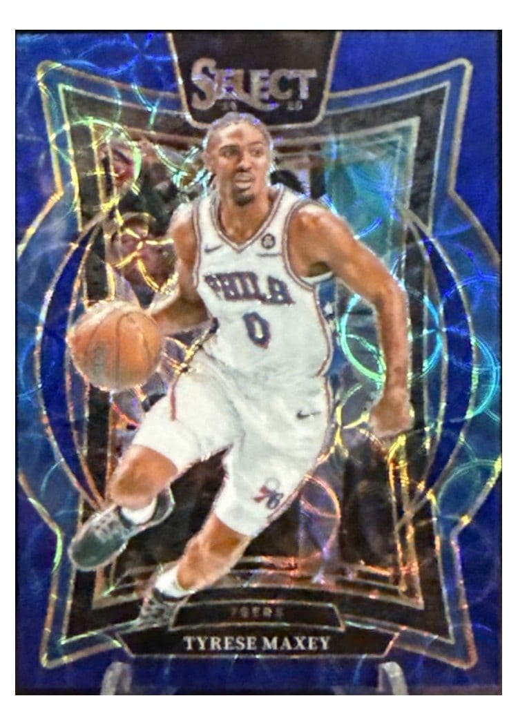 2024-25 Panini Select Base Set Tyrese Maxey #20 card