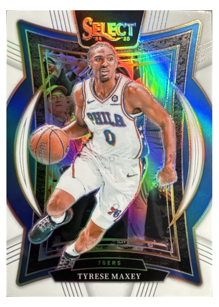 2024-25 Panini Select Base Set Tyrese Maxey #20 card