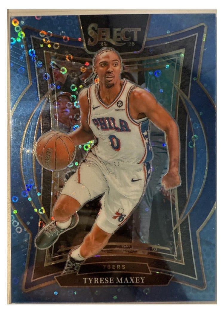 2024-25 Panini Select Base Set Tyrese Maxey #20 card