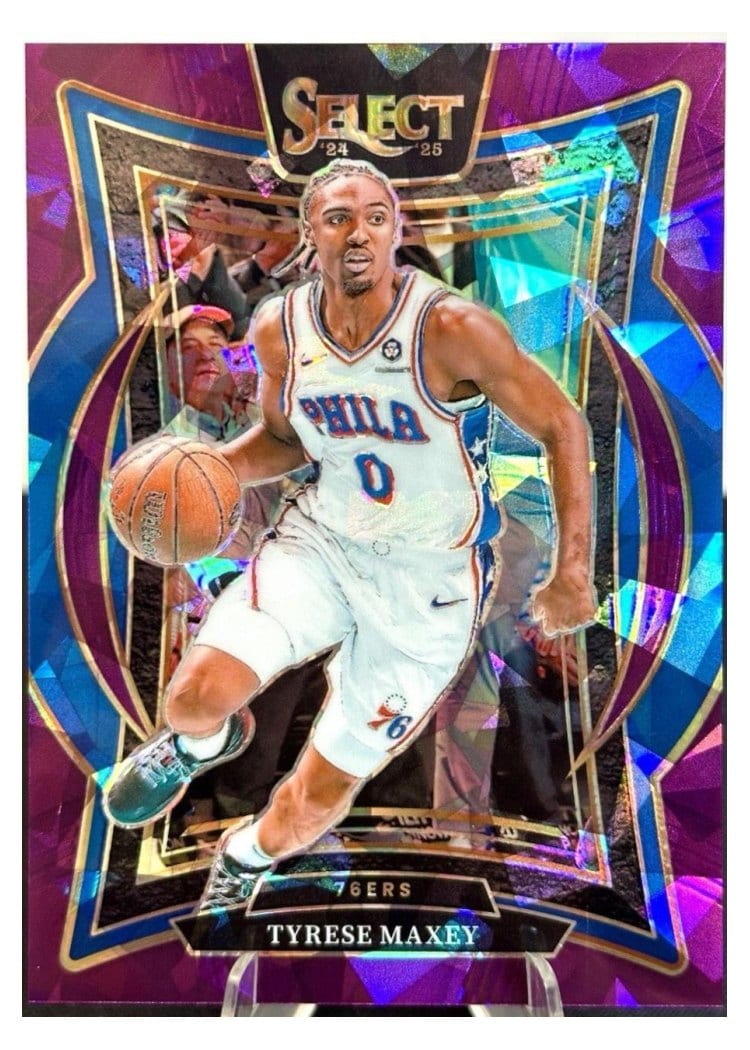 2024-25 Panini Select Base Set Tyrese Maxey #20 card